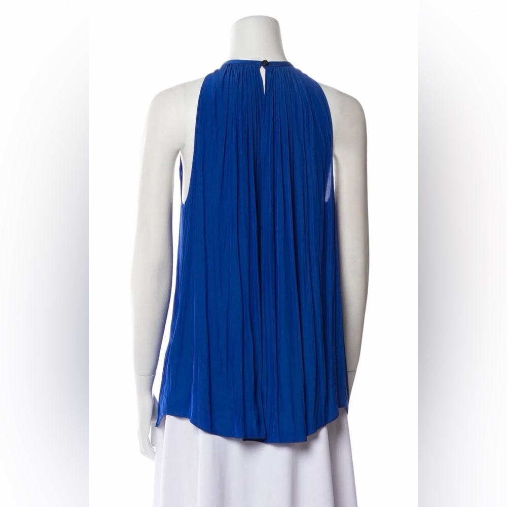Ramy Brook Royal Blue Halter Blouse 
Women’s Size: XS - Picture 3 of 7